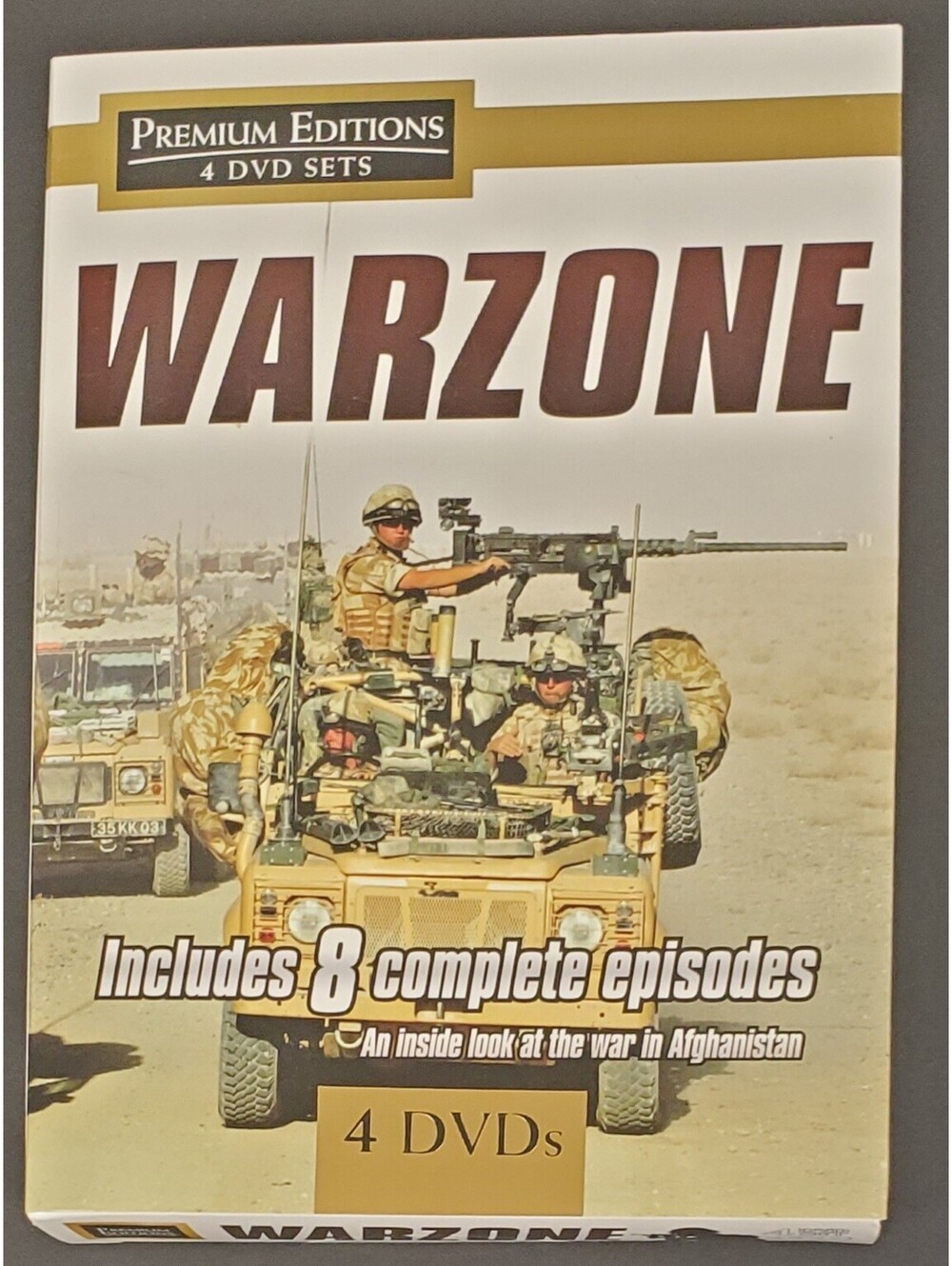 Warzone Premium Editions 4 DVD Set - Includes 8 Complete Episodes New